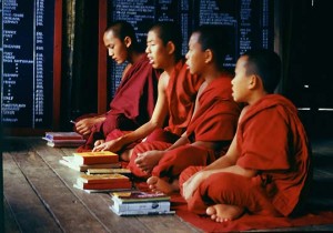buddhist monks school