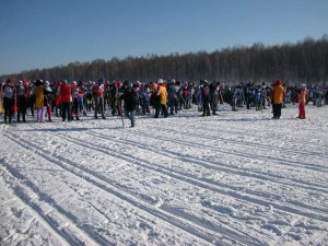 "Лыжня России" Иркутск