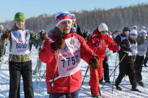 "Лыжня России" Иркутск