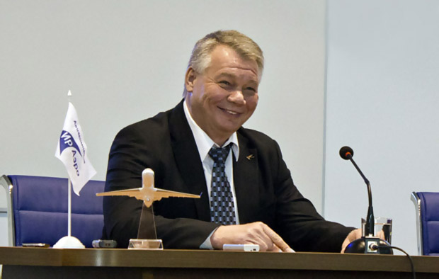 Юрий Лапин, президент а/к "ИрАэро". Фото: GorodIrkutsk.ru