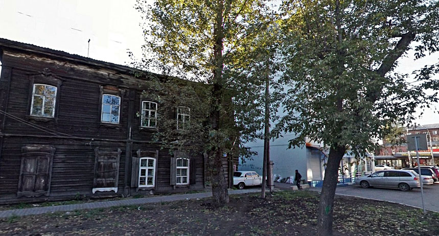 Здание до пожара. Фото: Яндекс.Панорамы