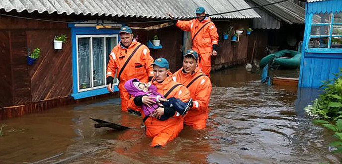 Наводнение в Иркутской области: На восстановление затопленных территорий нужно 29 млрд рублей