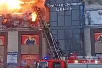 Здание пивоварни загорелось в Иркутске утром 29 февраля
