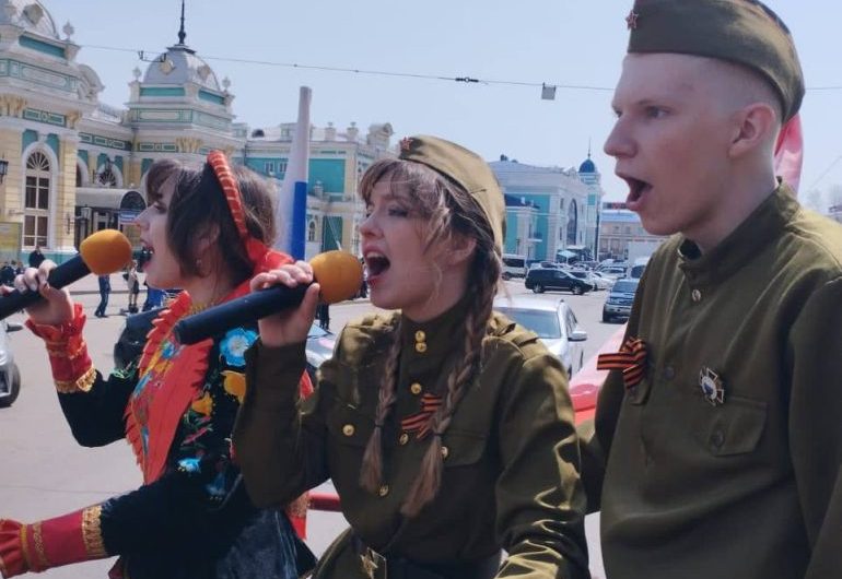В День Победы по Иркутску запустят праздничный трамвай с песнями